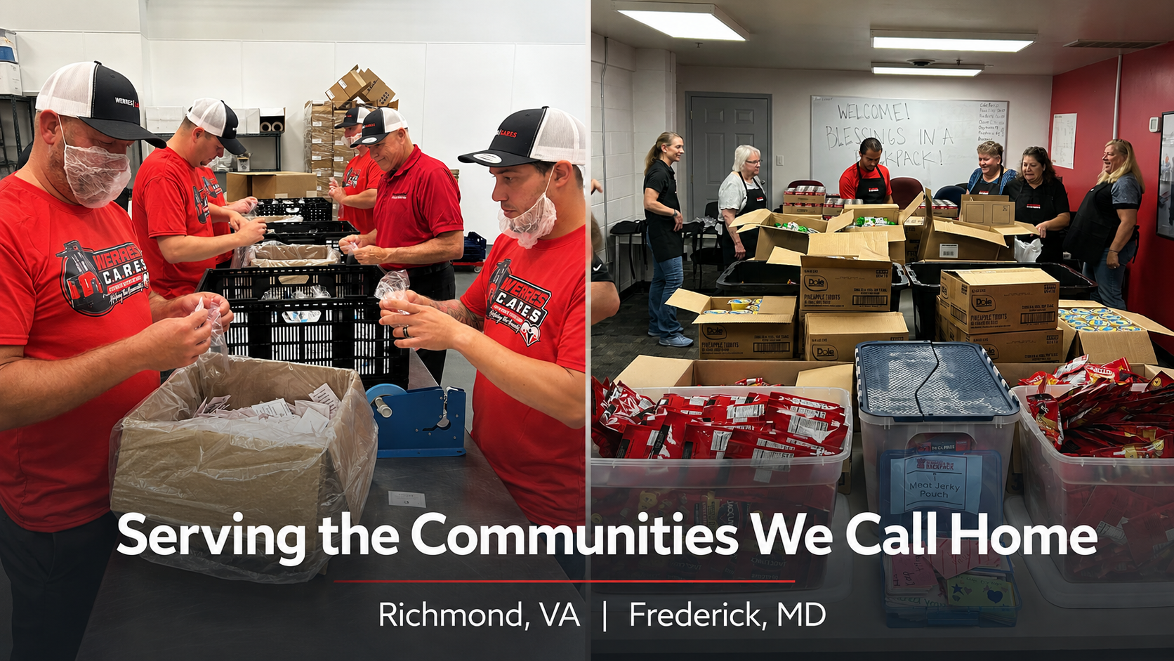 Werres Teams Support Food Access in Richmond and Frederick