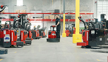 Photo of a service technichian